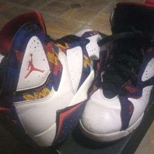 Jordan Kids Sneakers - White, Red, Blue, Yellow